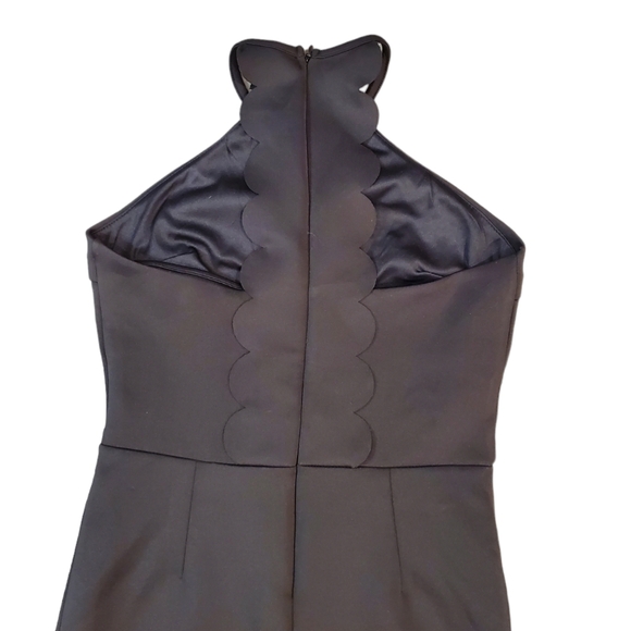 Forever 21 Dress Womens Size Small Black Keyhole Front Halter Neck Bodycon Dress - Picture 12 of 13